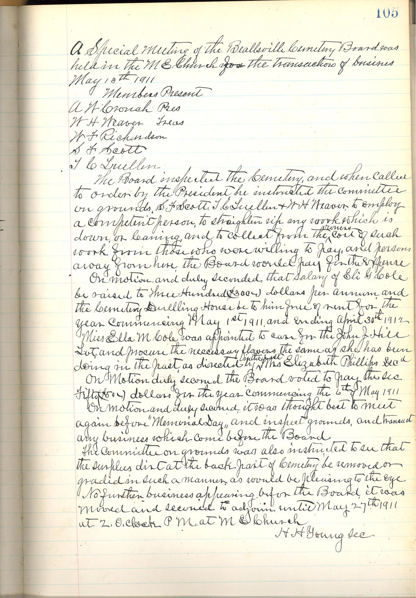 minute book